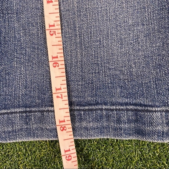 Hudson Jeans Denim Blue Pencil Skirt Front Split - Picture 11 of 12